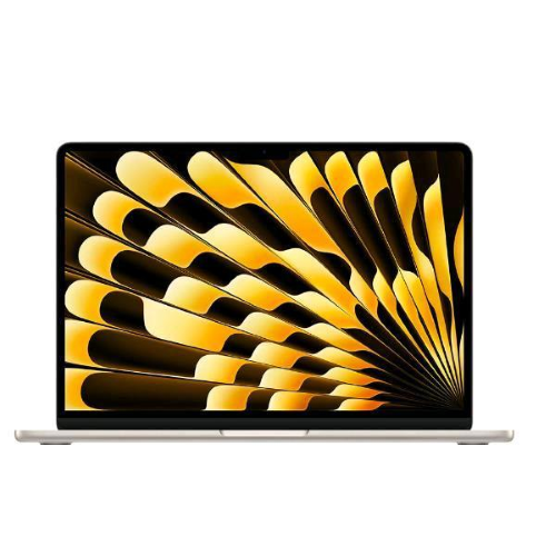 APPLE MACBOOK AIR 13'' 2025 13.6" WQXGA M4 CHIP 10-CORE CPU 10-CORE GPU RAM 16GB-SSD 512GB NVMe-WI-FI 6E ITALIA STARLIGHT